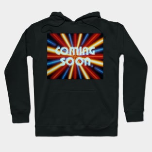 Coming Soon Drive In Snipe Streaks of Light Hoodie